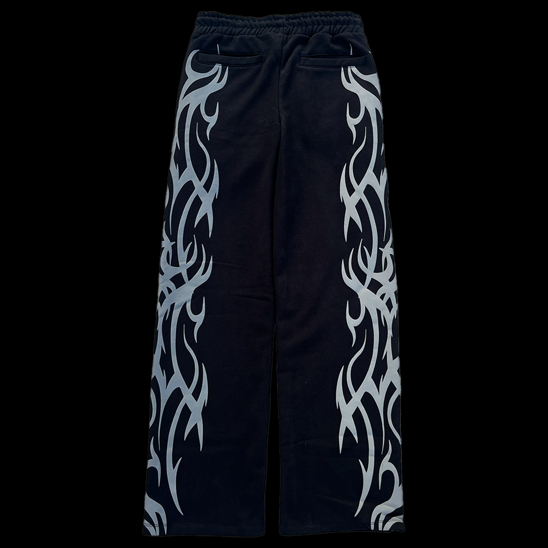 Black Tribal Sweatpants
