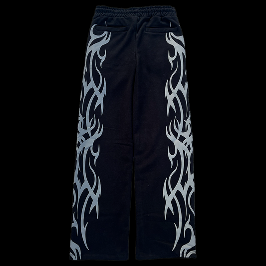 Black Tribal Sweatpants