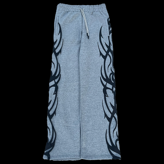 Gray Tribal Sweatpants